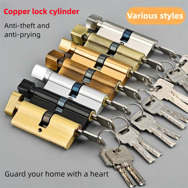 Home Security Locks - Door Cylinder Lock Biased 70mm 3