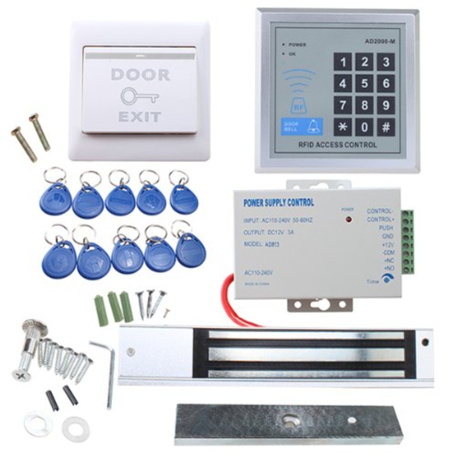 Home Security System - RFID Door Access Control System Kit,