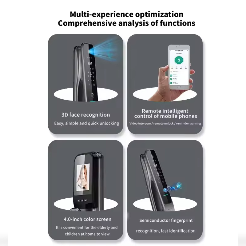 HX5 Smart Door Lock 3D Face Re - Home Security Locks 리뷰 및 가격