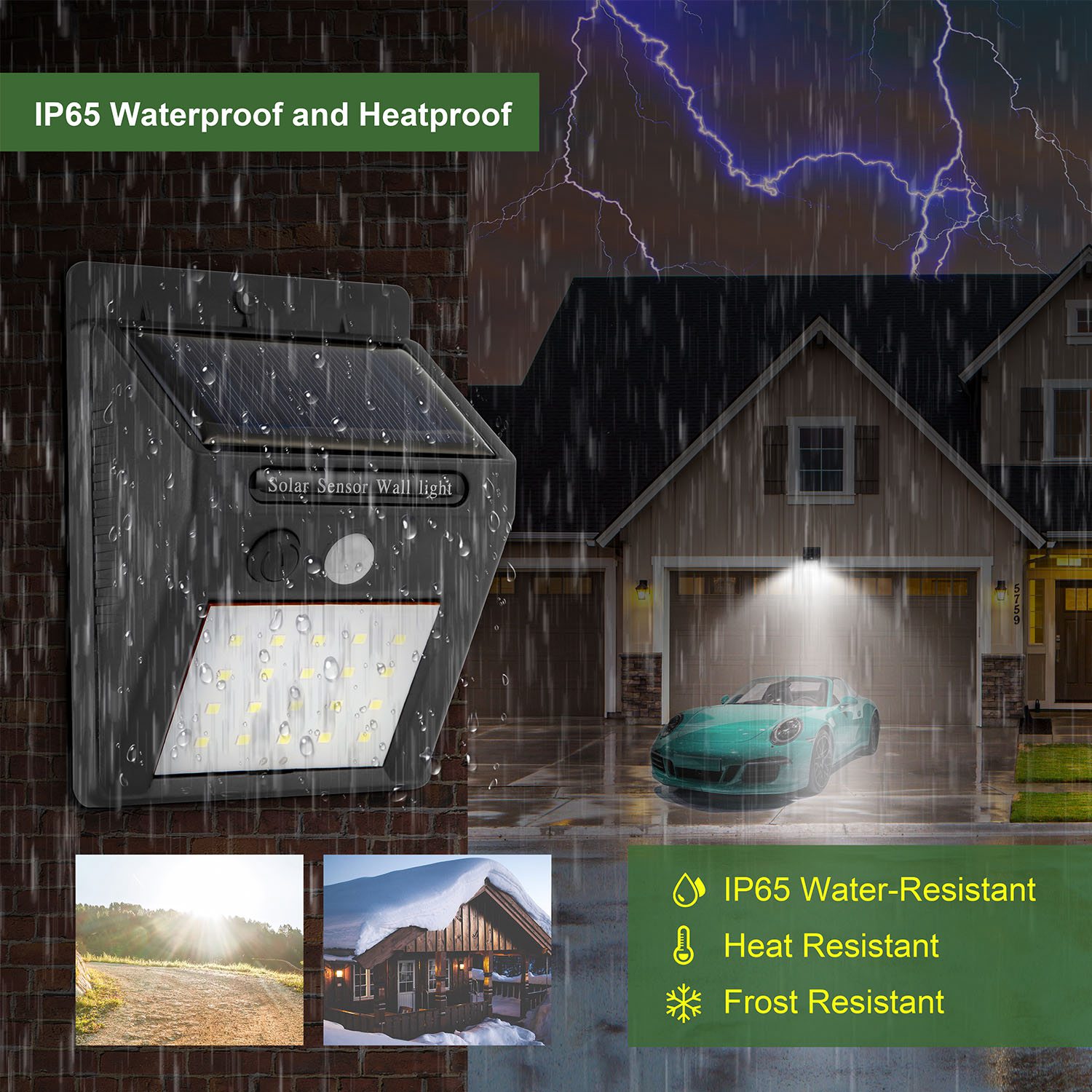 20 LEDs Solar Light Outdoor PI - Home Security Yard Sensors 리뷰 및 가격