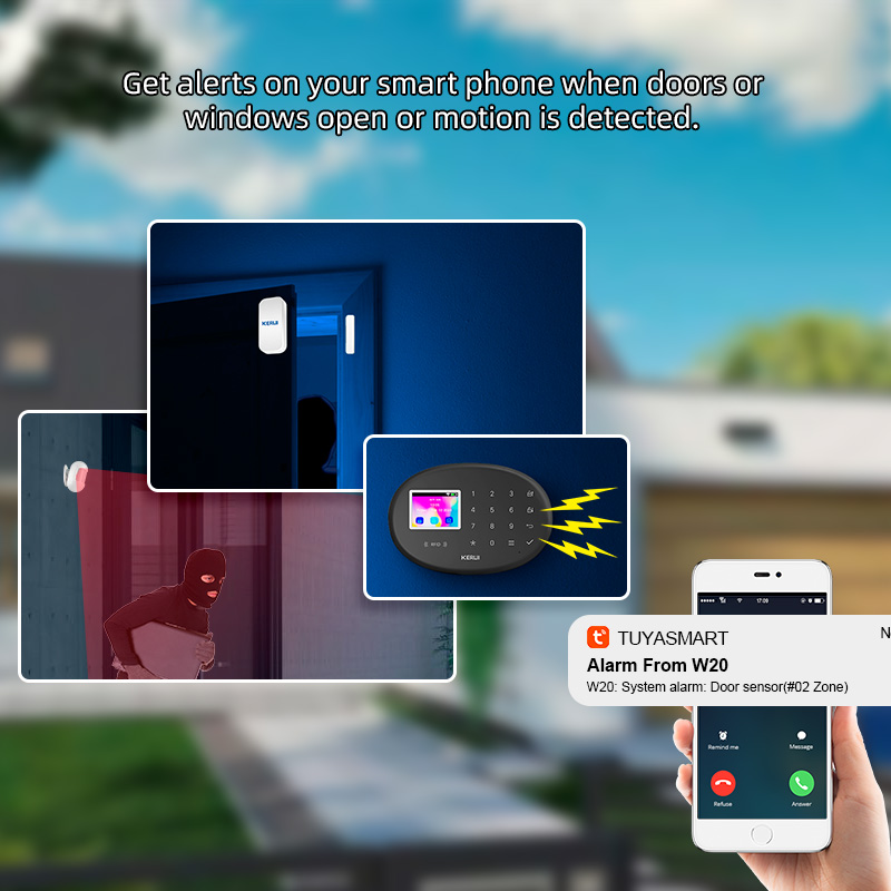 KERUI WiFi + 4G/2G Home Securi - Home Zone Security App 리뷰 및 가격