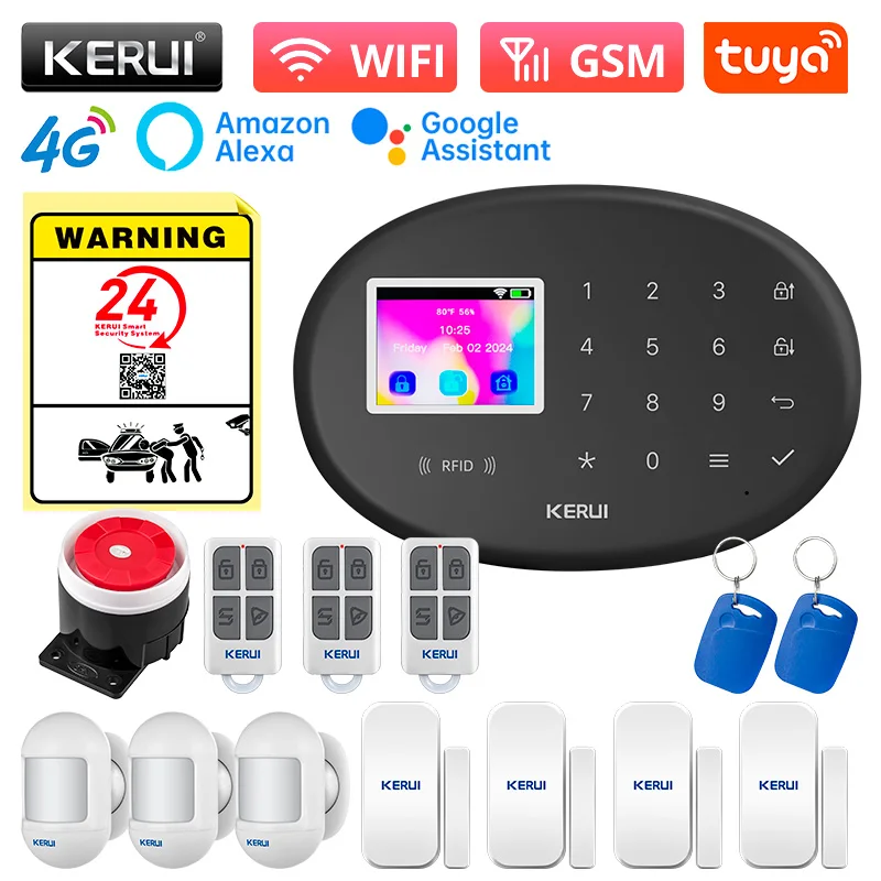 KERUI WiFi + 4G/2G Home Securi - Home Zone Security App 리뷰 및 가격