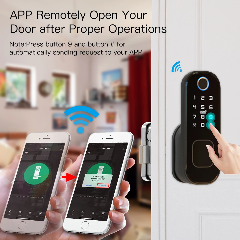 MOES WiFi Tuya Smart Lock Door - Home Security Upgrades 리뷰 및 가격
