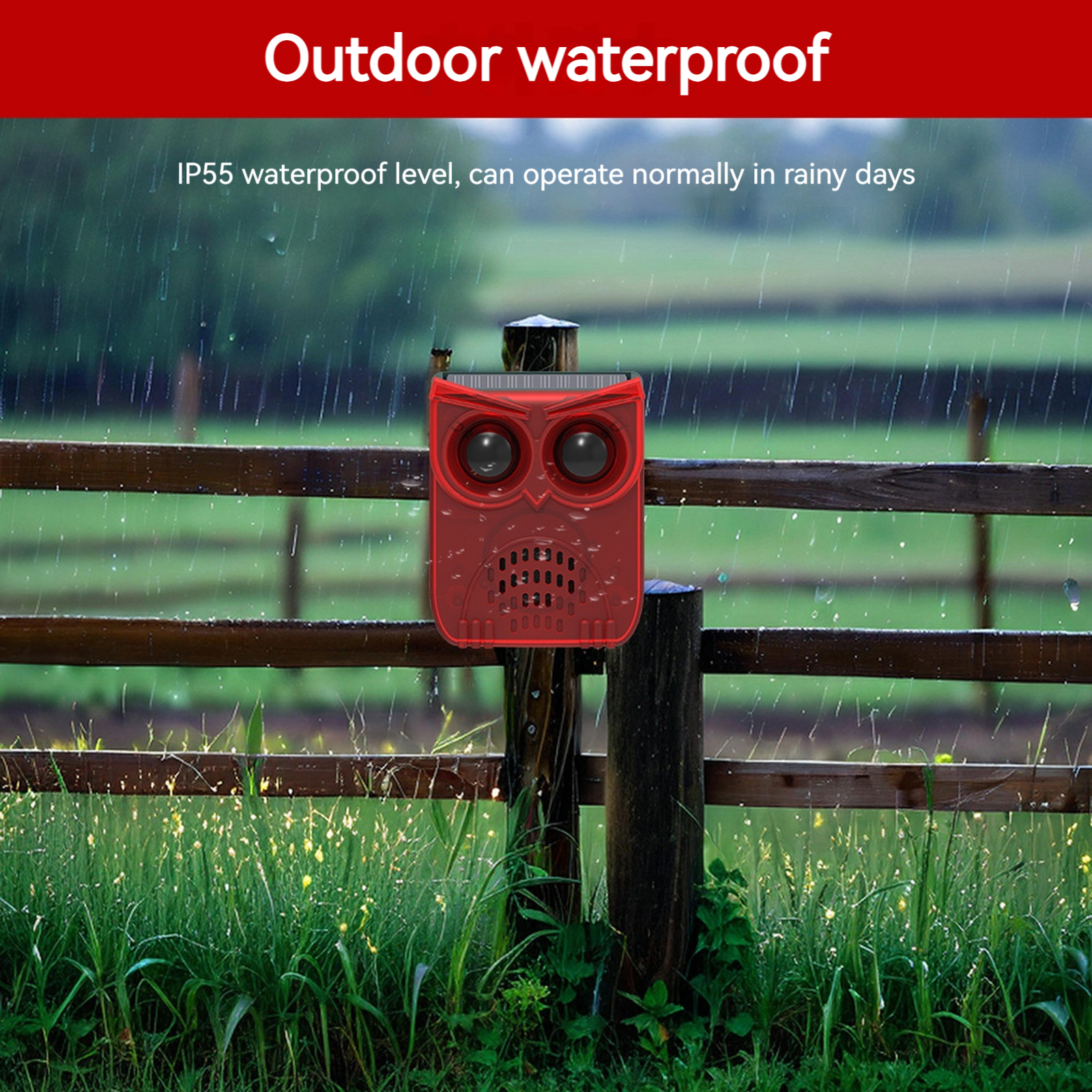 Solar Motion Sensor Alarm Dog  - Home Security Yard Sensors 리뷰 및 가격