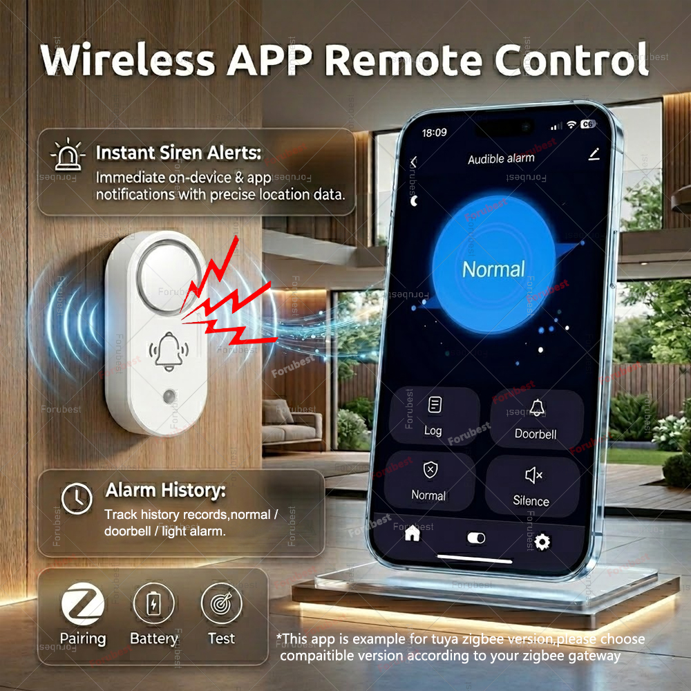 Zigbee Smart Siren Alarm Sound - Home Security Options 리뷰 및 가격