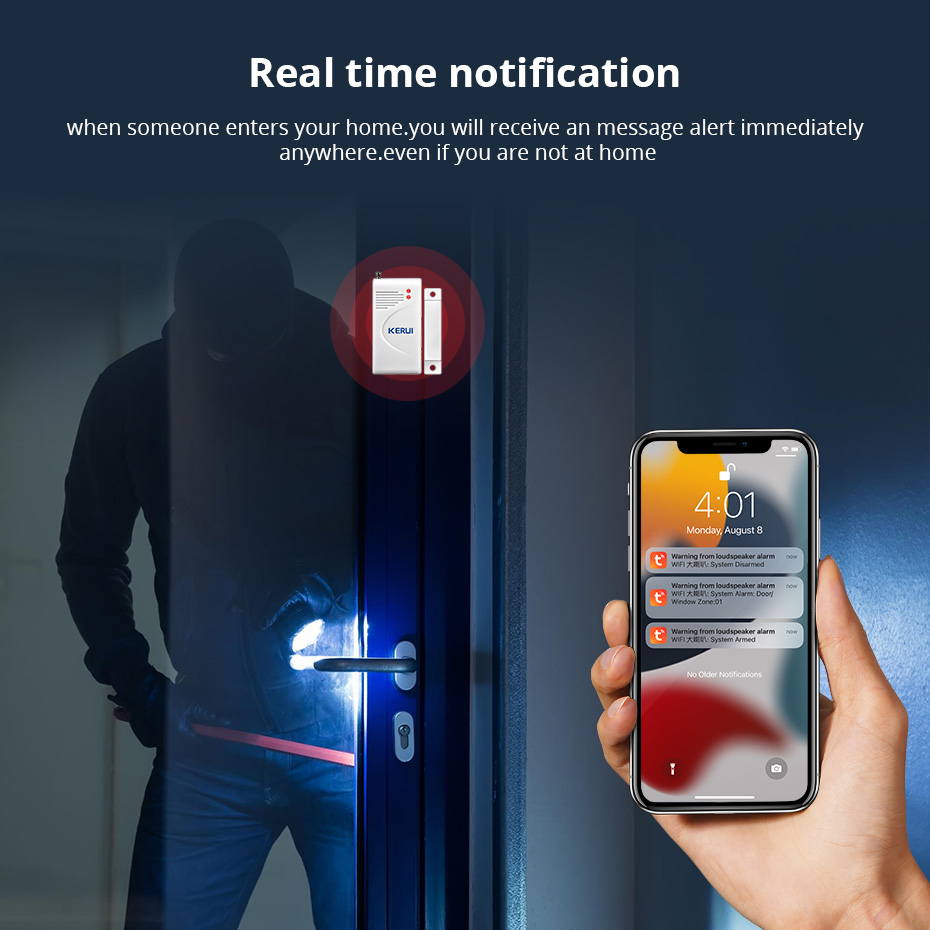 KERUI Tuya Smart WIFI Wireless - Home Zone Security App 리뷰 및 가격