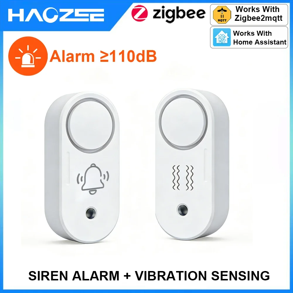 Haozee Zigbee 110dB Siren Alar - Home Security Options 리뷰 및 가격