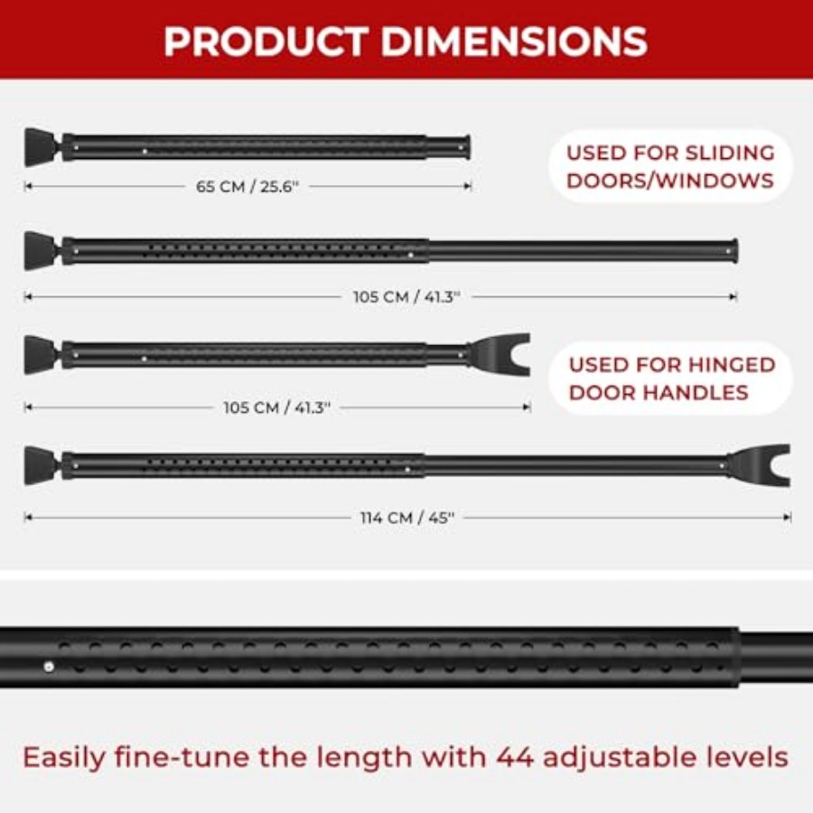 Heavy-Duty Sliding Glass Door  - Home Security Jammers 리뷰 및 가격