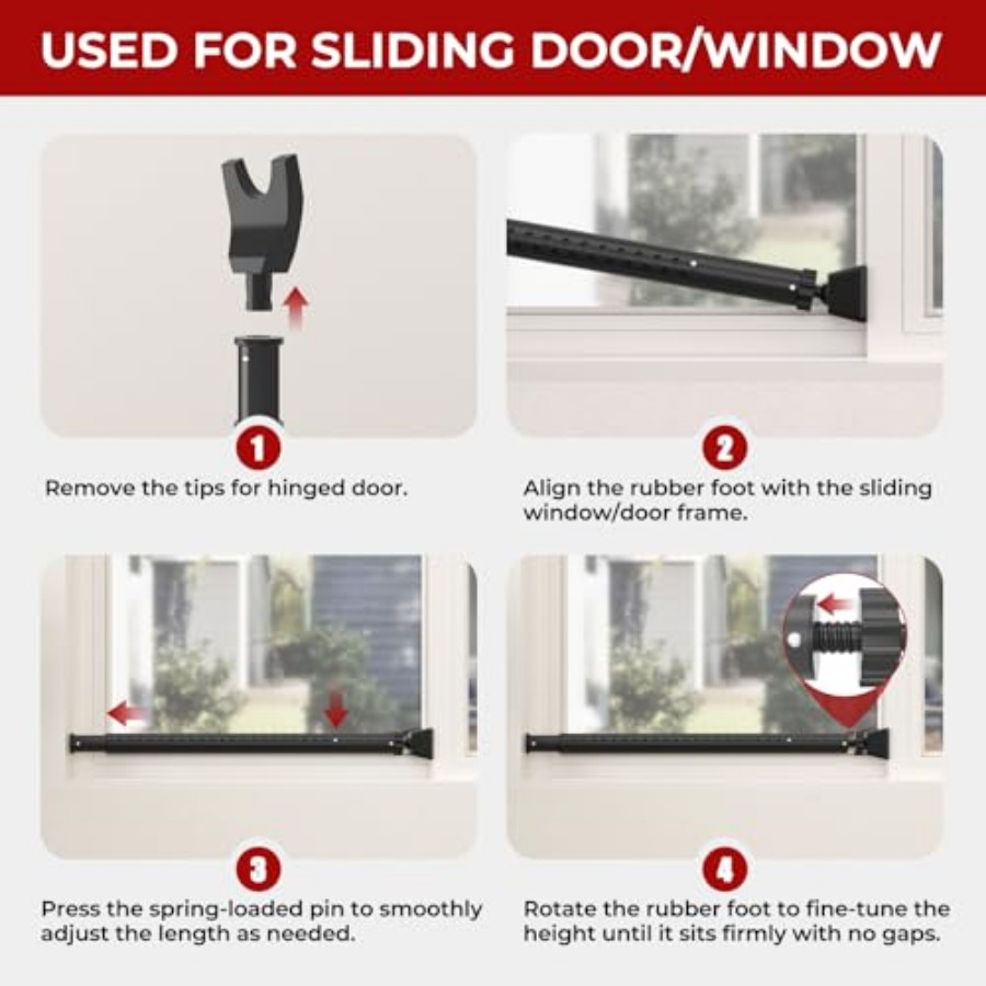 Heavy-Duty Sliding Glass Door  - Home Security Jammers 리뷰 및 가격