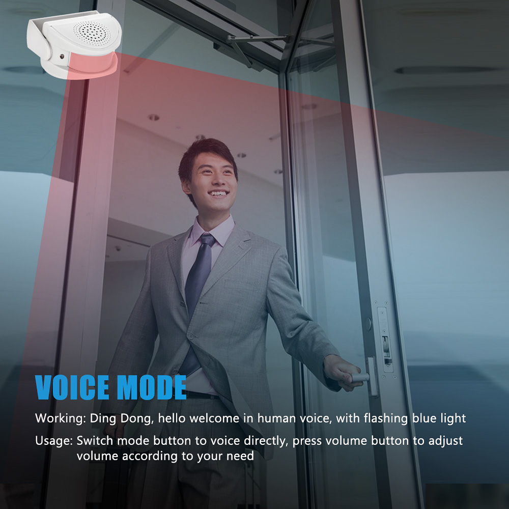 Wireless Infrared Chime Doorbe - Home Security Options 리뷰 및 가격