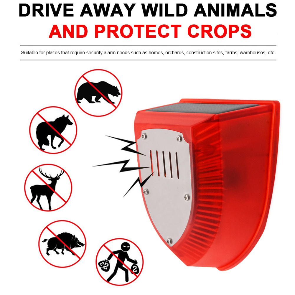 Solar Security Alarm Lights wi - Home Security Yard Sensors 리뷰 및 가격