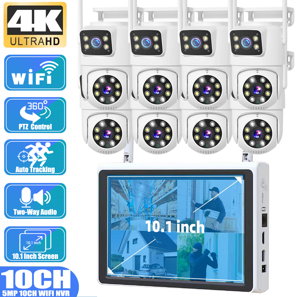 10 Channel CCTV Security 4K Du - Home Security And Camera Systems 리뷰 및 가격