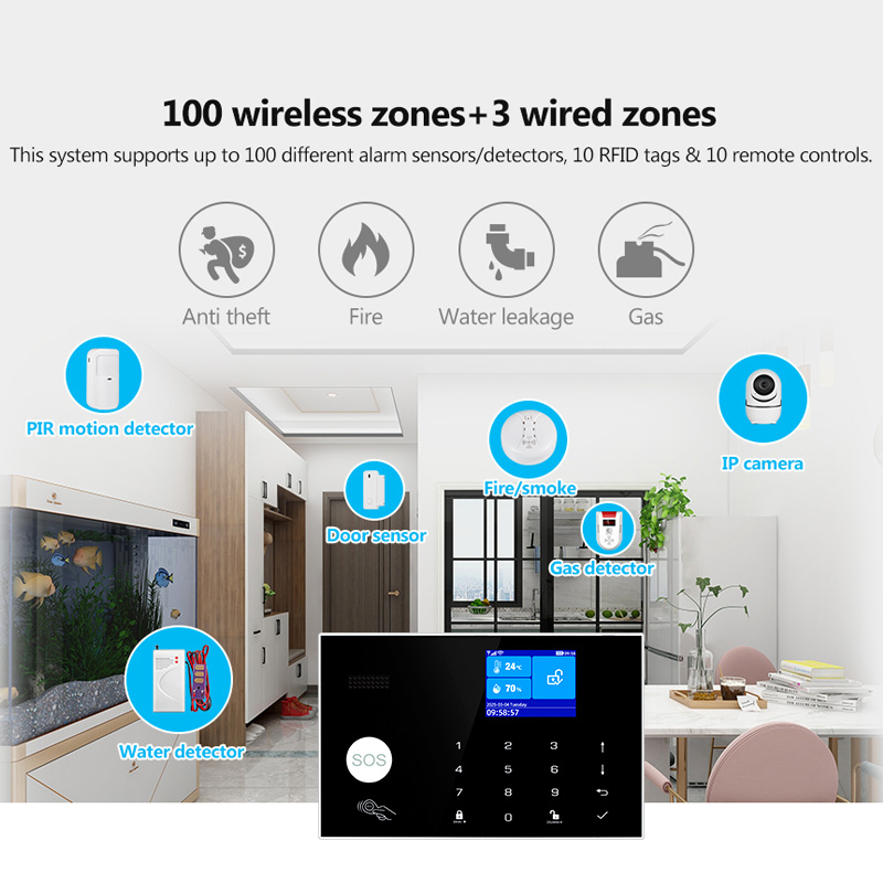 KERUI 4G/WiFi Home Alarm Syste - Home Zone Security App 리뷰 및 가격