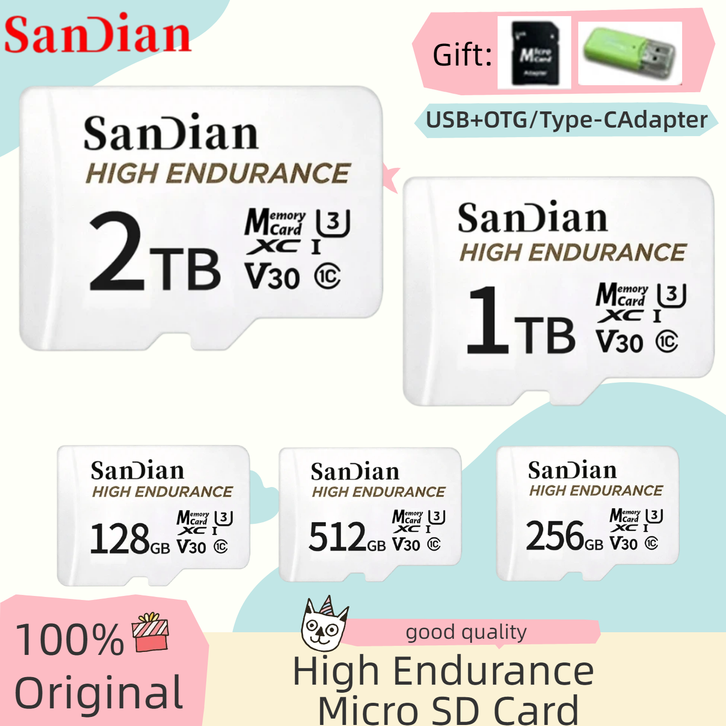 2026 New 128GB Micro TF SD Car - Drone Security Home 리뷰 및 가격