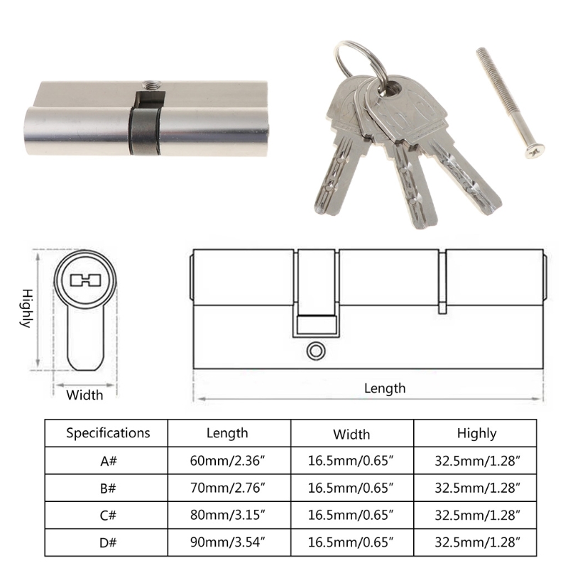 Keyed Entry Door Lock Cylinder - Home Security Locks 리뷰 및 가격