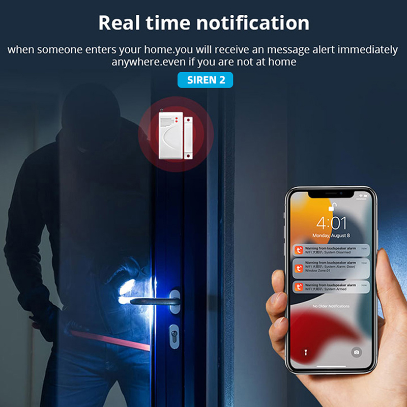 Tuya WiFi Security Alarm Syste - Home Zone Security App 리뷰 및 가격