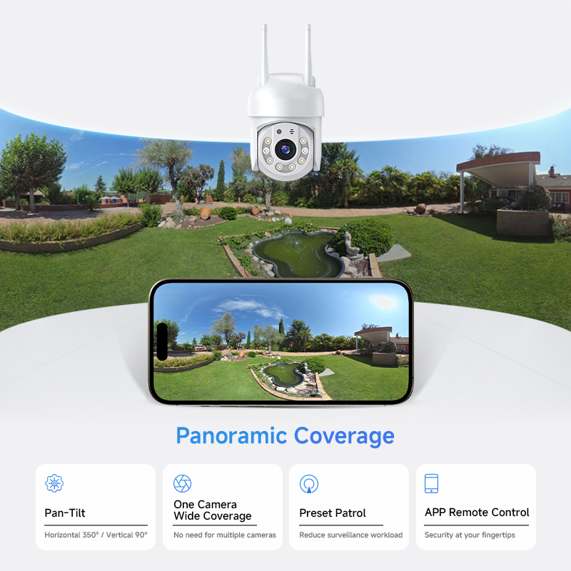 8MP 4K Speed Dome Auto Trackin - Home Security Options 리뷰 및 가격