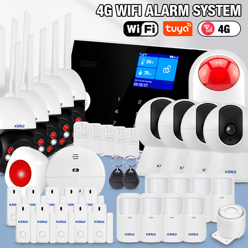 KERUI 433mhz 4G/WIFI Home Alar - Home Zone Security App 리뷰 및 가격