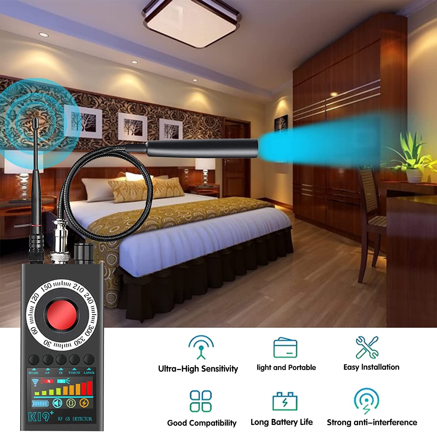 New K19+ Eavesdropping Hidden  - Home Security System 리뷰 및 가격