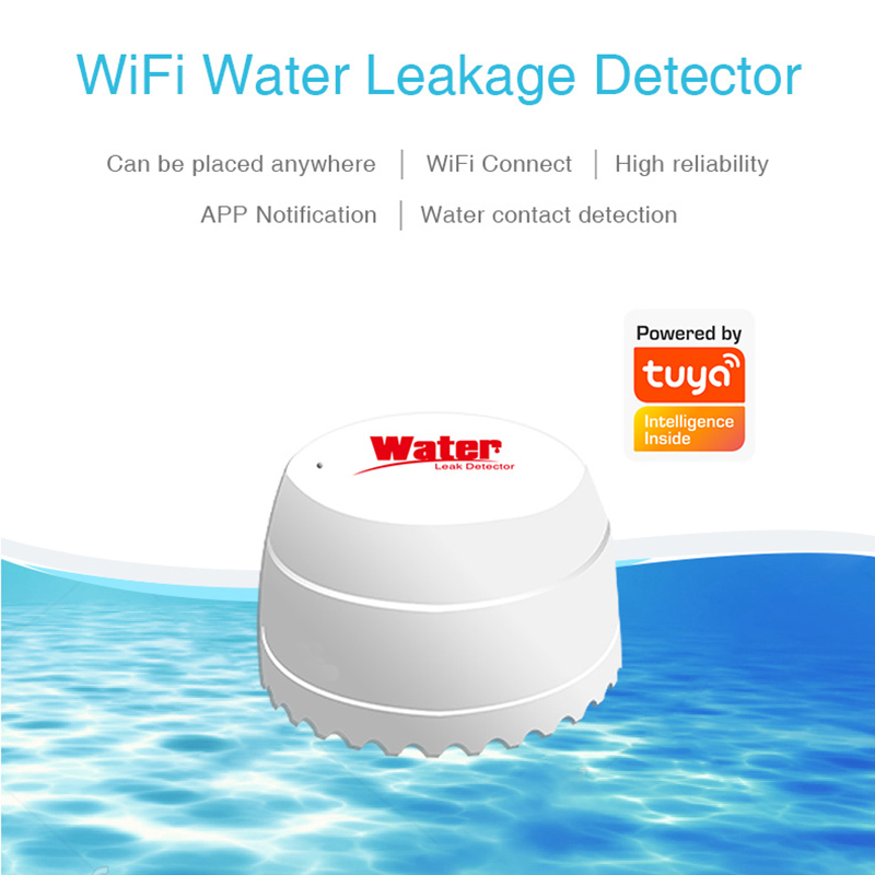 Tuya WiFi Water Leakage Sensor - Home Security Alarm System 리뷰 및 가격