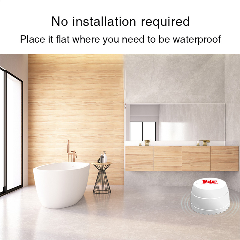 Tuya WiFi Water Leakage Sensor - Home Security Alarm System 리뷰 및 가격