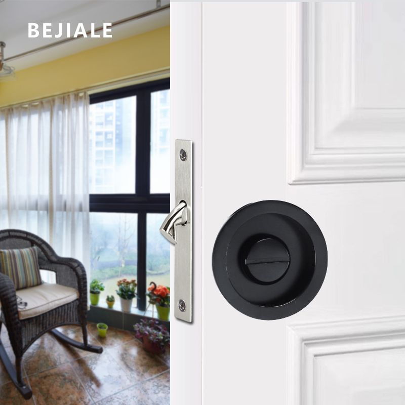 Round Black Sliding Door Slidi - Home Security Locks 리뷰 및 가격