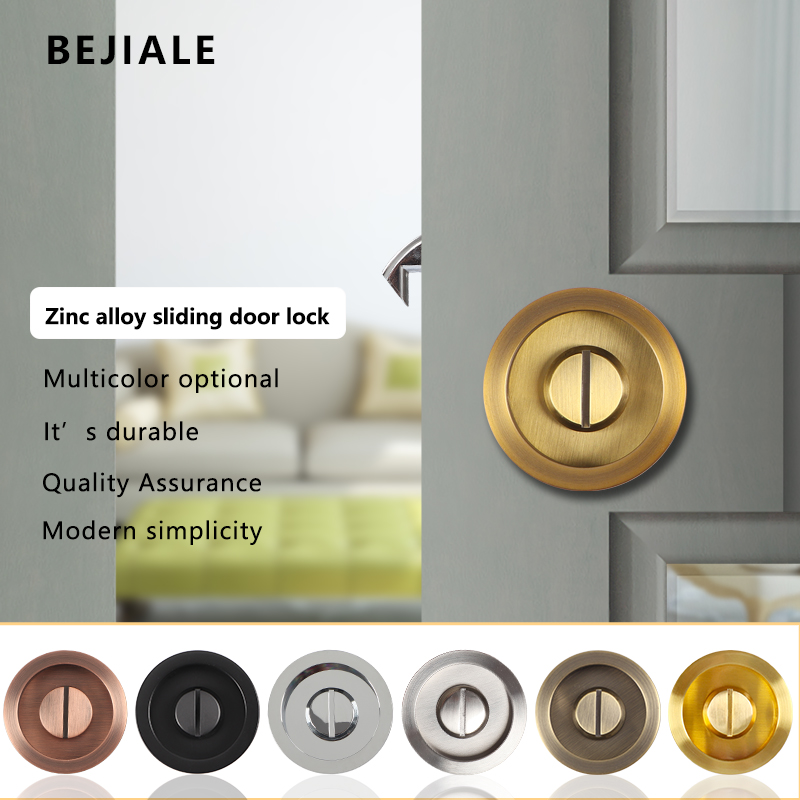 Round Black Sliding Door Slidi - Home Security Locks 리뷰 및 가격