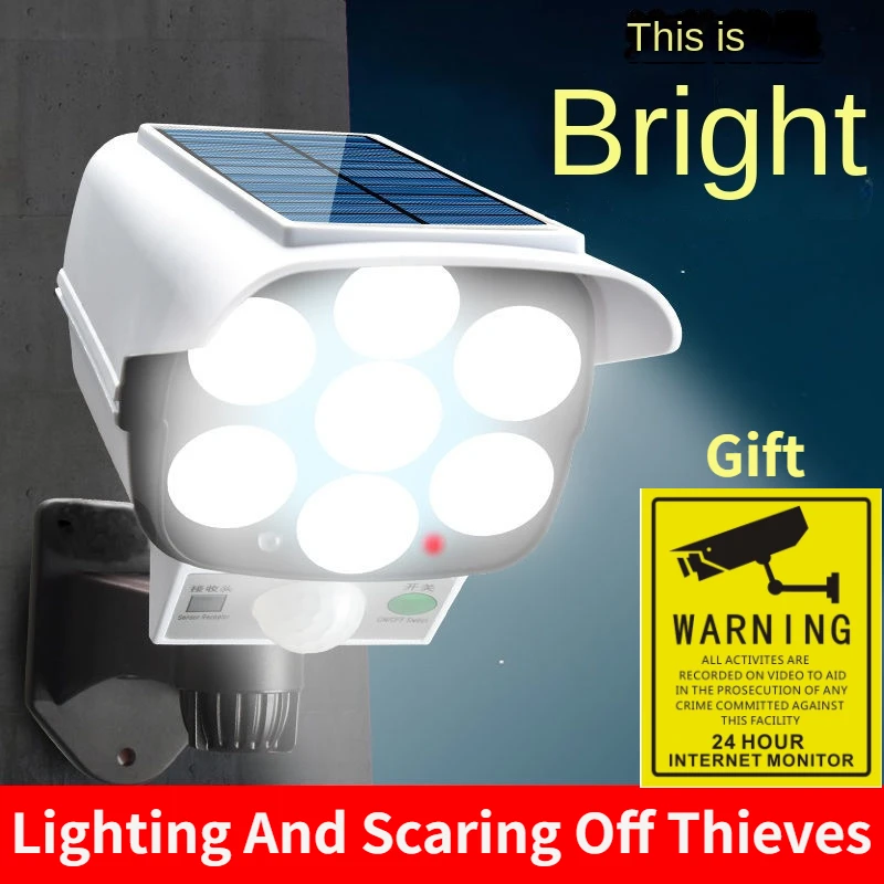 Outdoor Solar Light Motion Sen - Home Security Upgrades 리뷰 및 가격