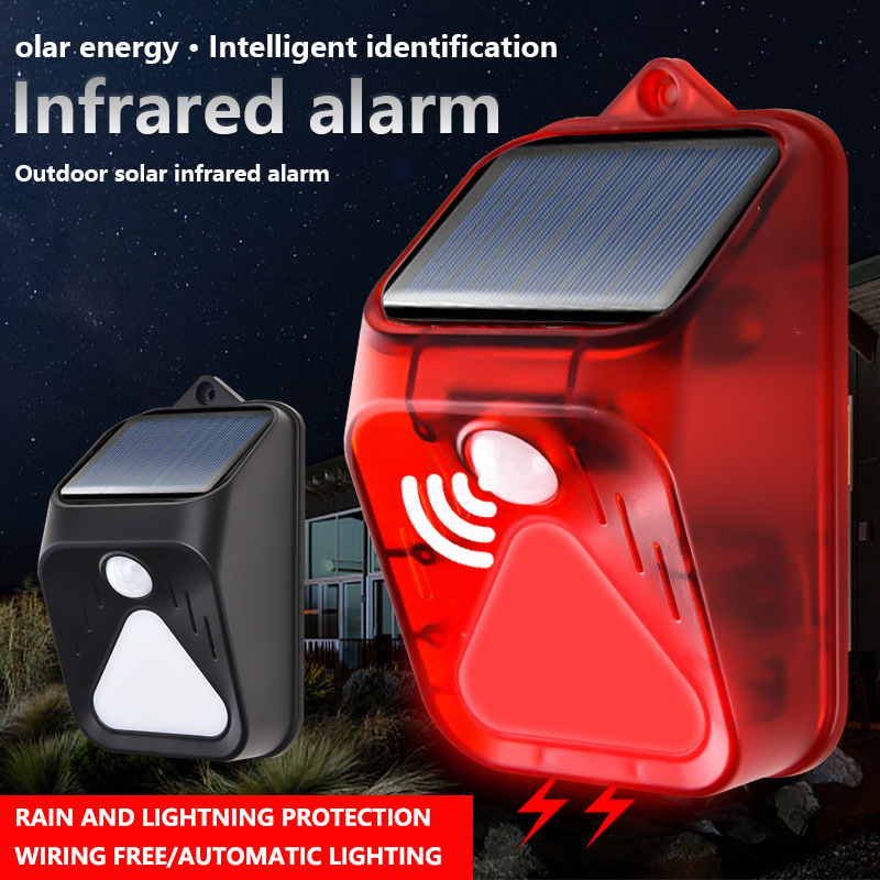Waterproof Solar Powered Alarm - Home Security Yard Sensors 리뷰 및 가격