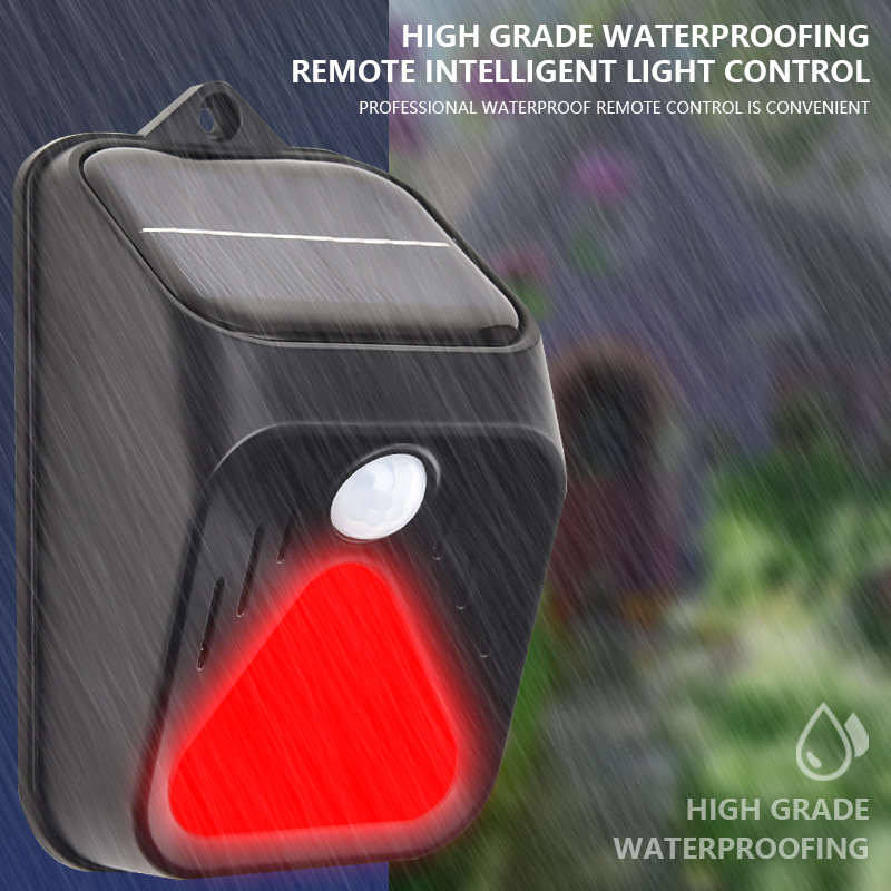 Waterproof Solar Powered Alarm - Home Security Yard Sensors 리뷰 및 가격