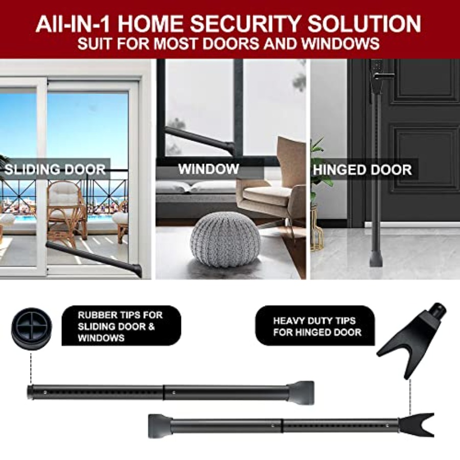Upgraded Door Security Bar and - Home Security Jammers 리뷰 및 가격