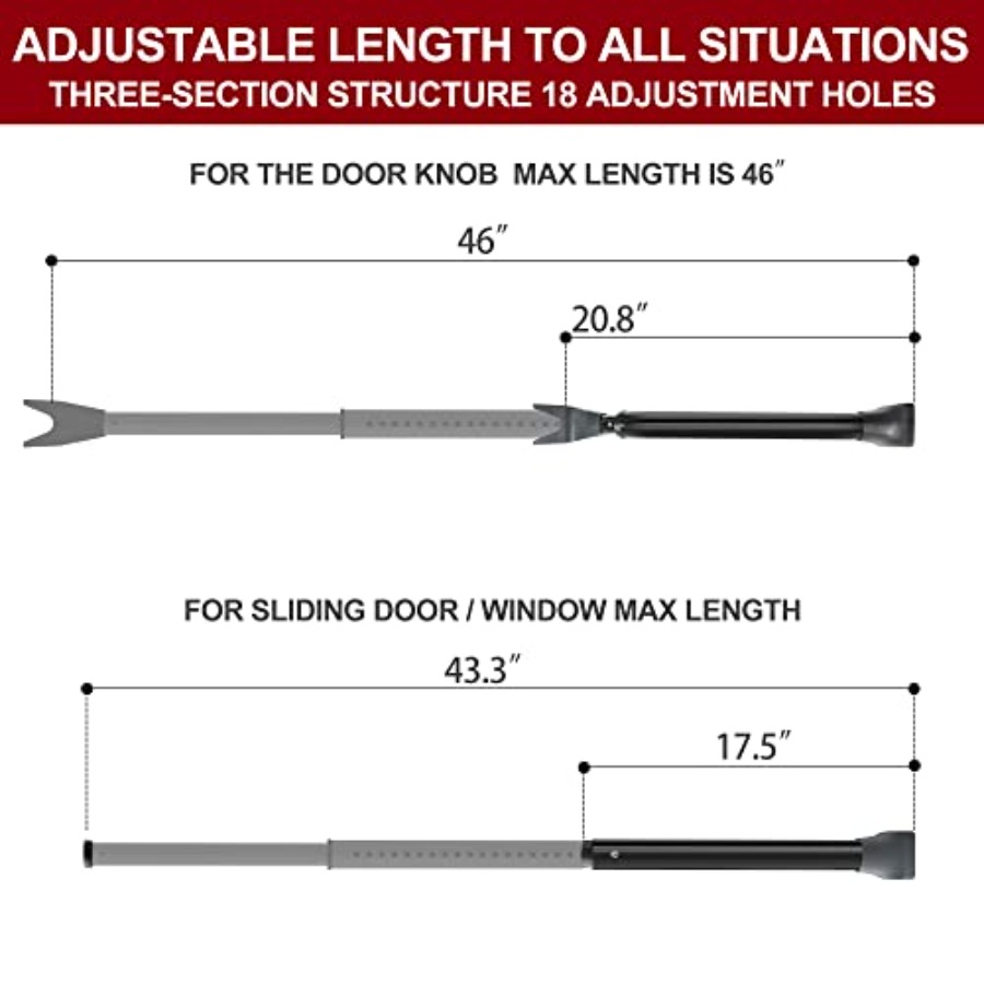 Upgraded Door Security Bar and - Home Security Jammers 리뷰 및 가격