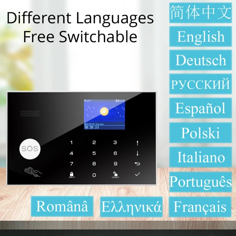 W7B Wireless Wired Alarm Syste - Home Zone Security App 리뷰 및 가격