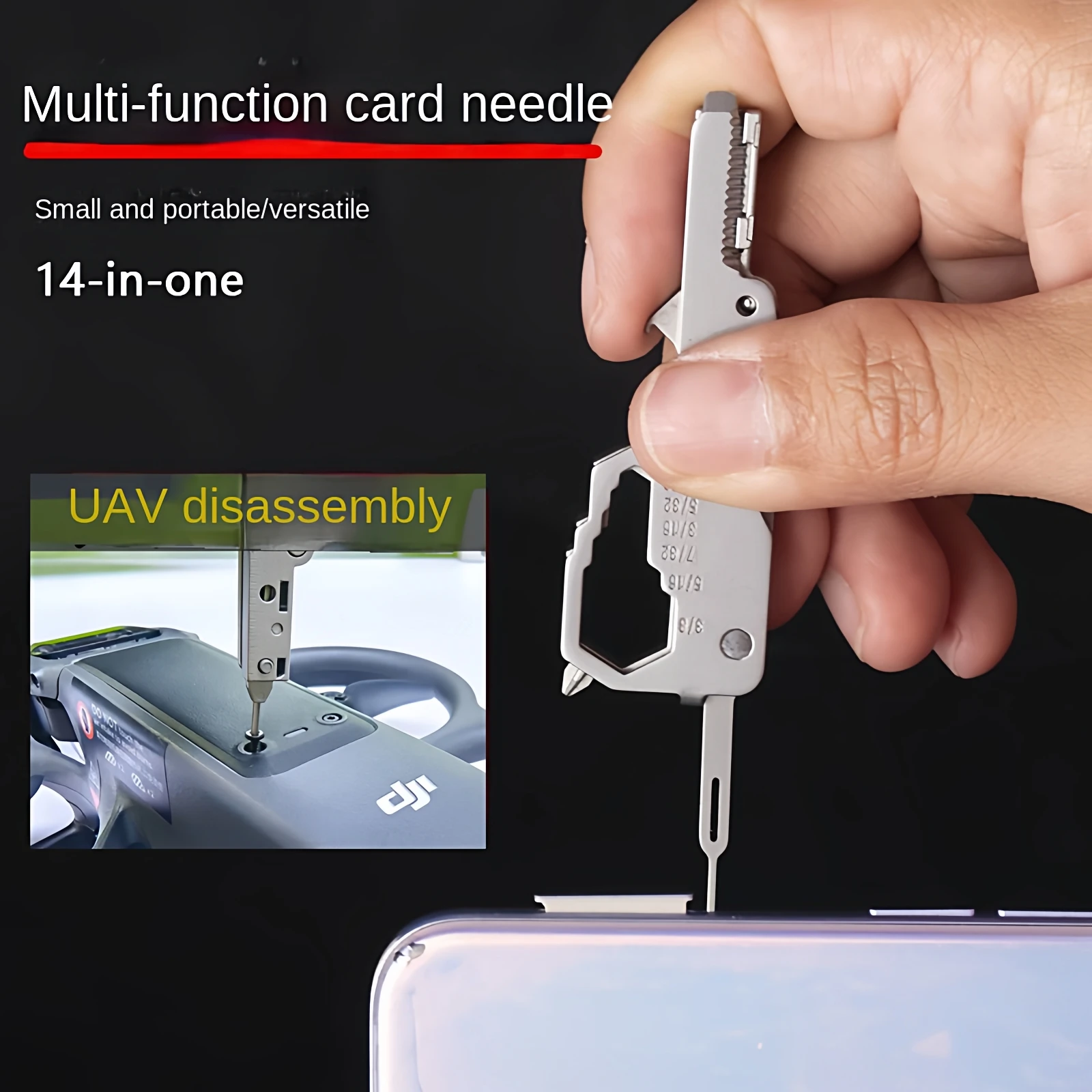Mini Multifunctional Keychain  - Drone Security Home 리뷰 및 가격