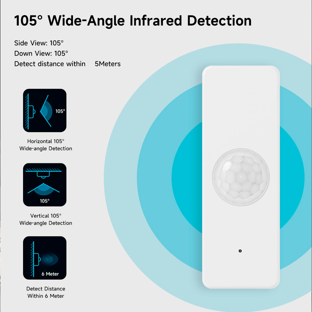 WiFi Smart PIR Motion Sensor T - Home Security Alarm System 리뷰 및 가격