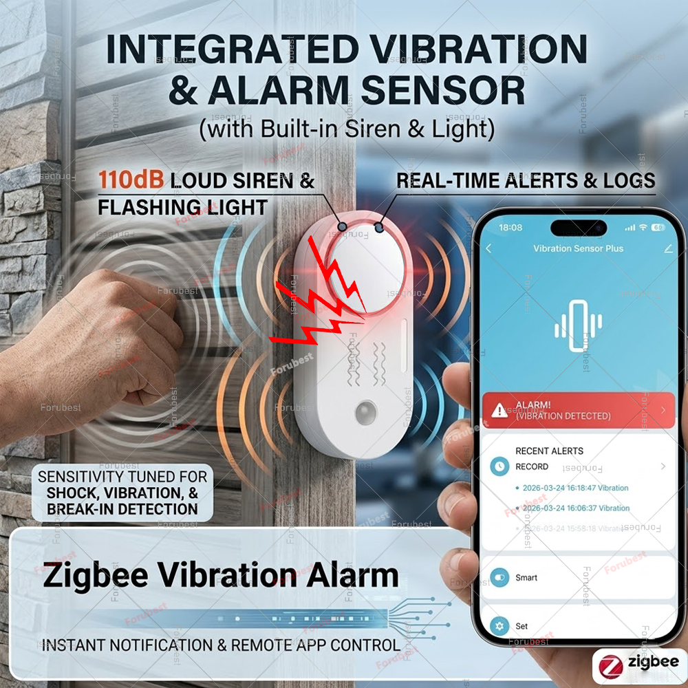 Zigbee Smart Siren Alarm For H - Home Security Options 리뷰 및 가격