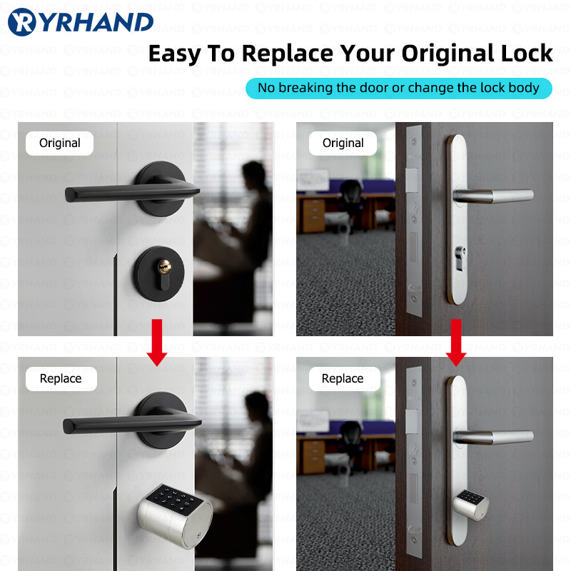 Smart Euro Cylindrical Door Lo - Home Security Upgrades 리뷰 및 가격