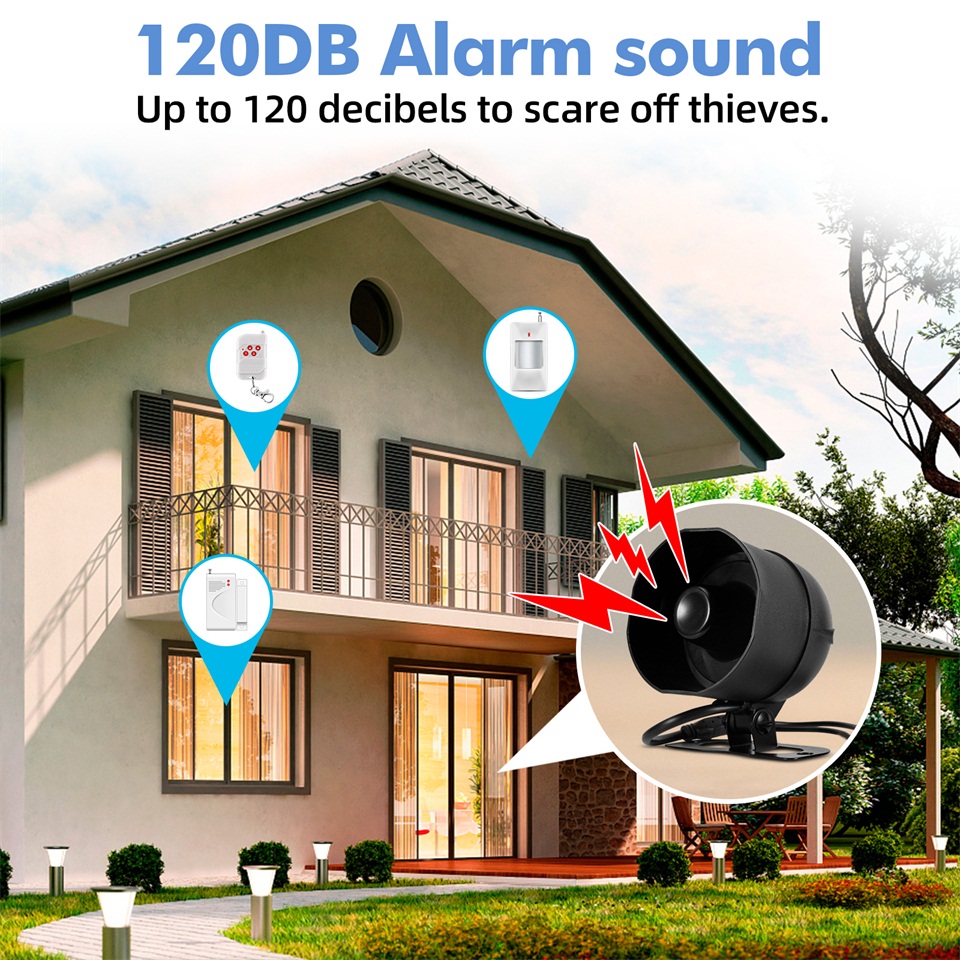 KERUI WIFI Alarm System Siren  - Home Zone Security App 리뷰 및 가격