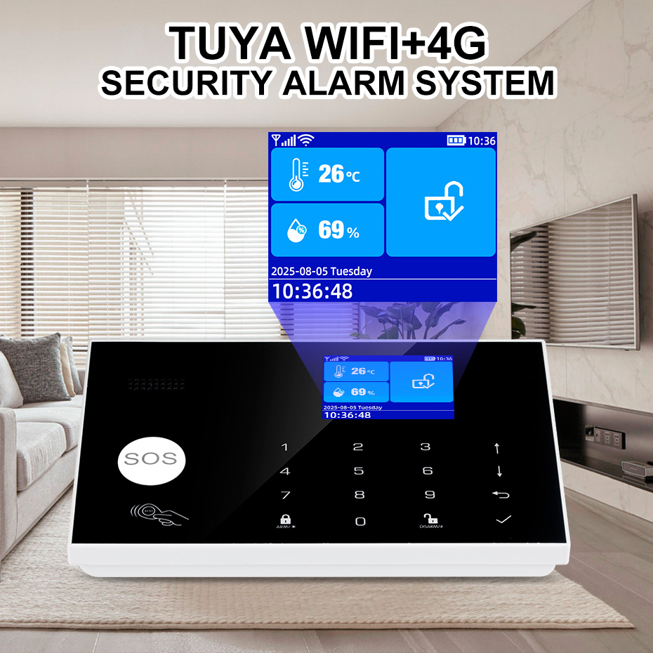 KERUI 4G Alarm System with Wir - Home Zone Security App 리뷰 및 가격