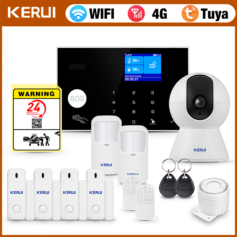 KERUI 4G/WiFi Home Alarm Syste - Home Zone Security App 리뷰 및 가격
