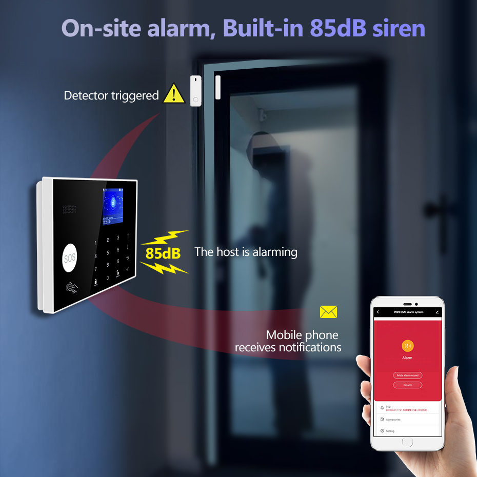 KERUI 4G/WiFi Home Alarm Syste - Home Zone Security App 리뷰 및 가격