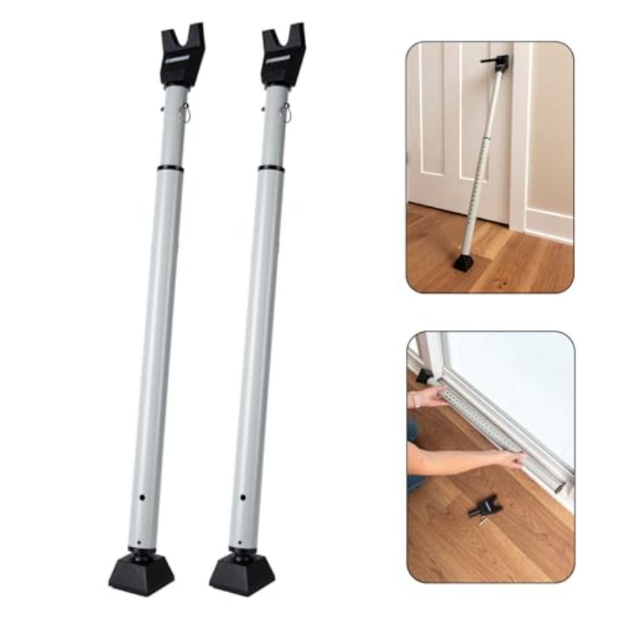 Door Security Bar - Adjustable - Home Security Jammers 리뷰 및 가격