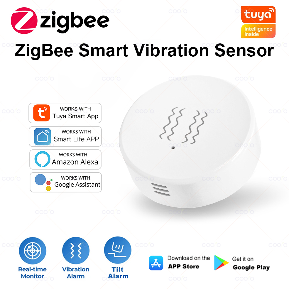 ZigBee Tuya Smart Vibration Se - Home Security Alarm System 리뷰 및 가격