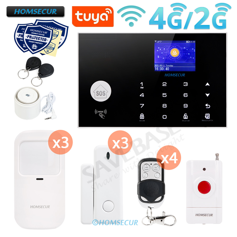 433MHz Wireless 4G/3G/GSM WIFI - Home Zone Security App 리뷰 및 가격