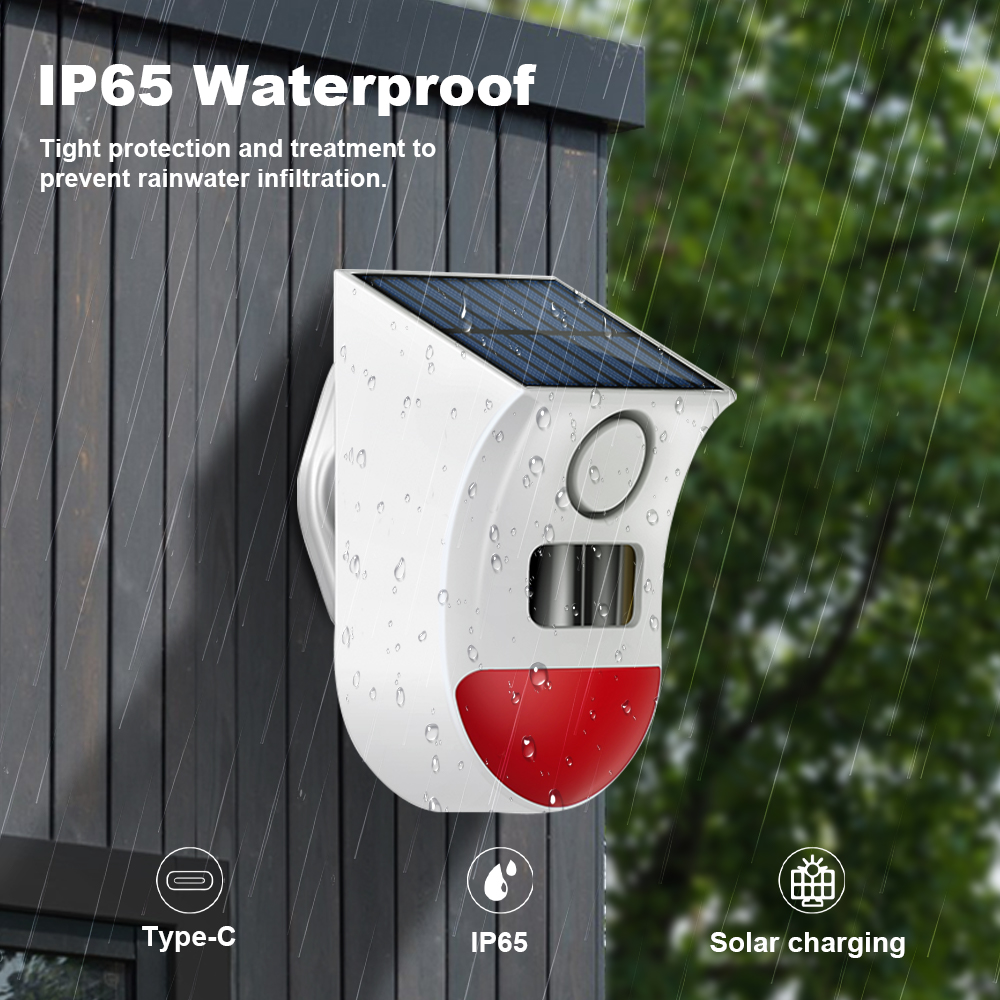 Tuya WiFi Solar Motion Sensor  - Home Security Yard Sensors 리뷰 및 가격