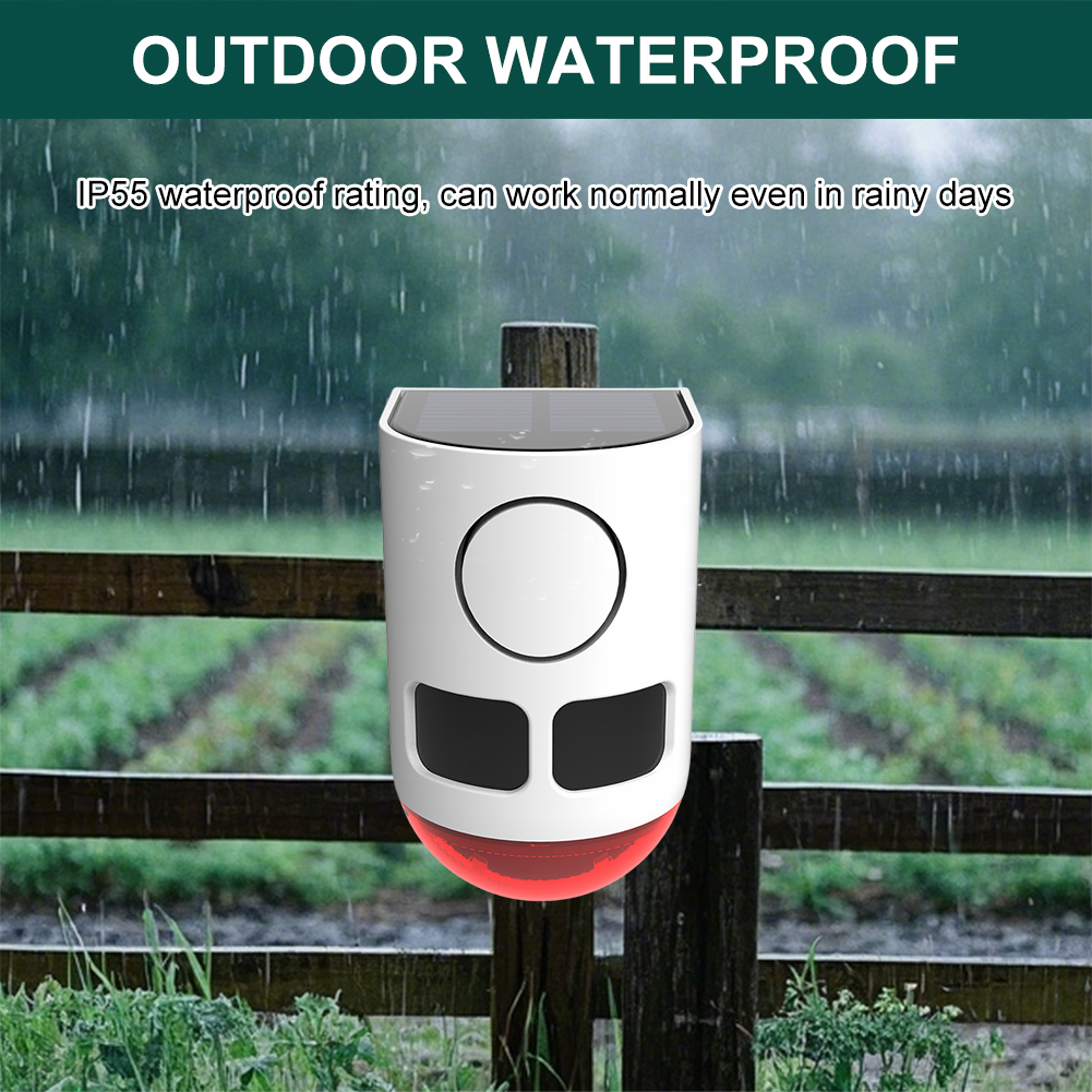 Solar Outdoor Motion Sensor Al - Home Security Yard Sensors 리뷰 및 가격