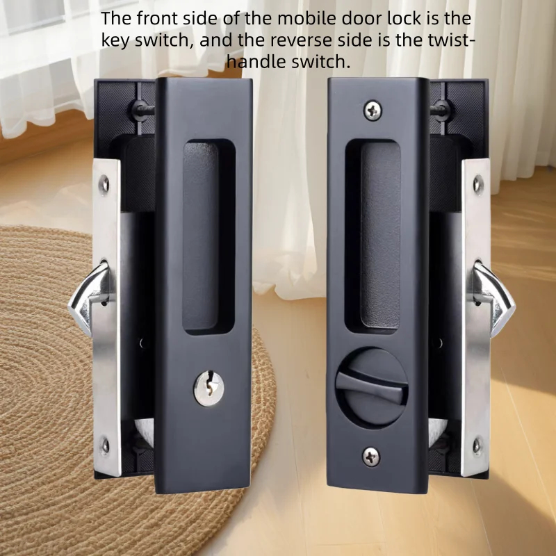 Black Sliding Door Lock with K - Home Security Locks 리뷰 및 가격