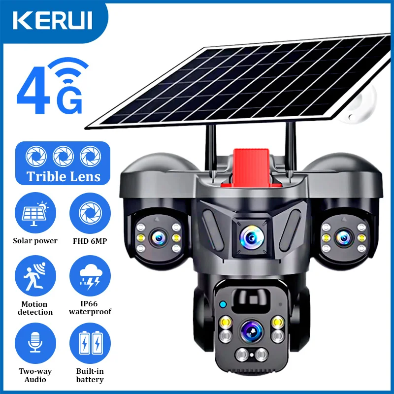 KERUI V380 Pro Outdoor PTZ 6MP - Home Security Upgrades 리뷰 및 가격