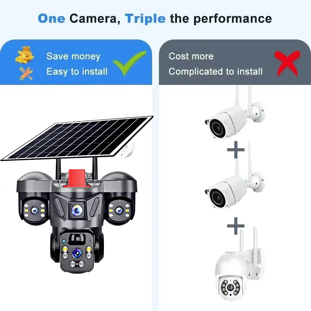 KERUI V380 Pro Outdoor PTZ 6MP - Home Security Upgrades 리뷰 및 가격