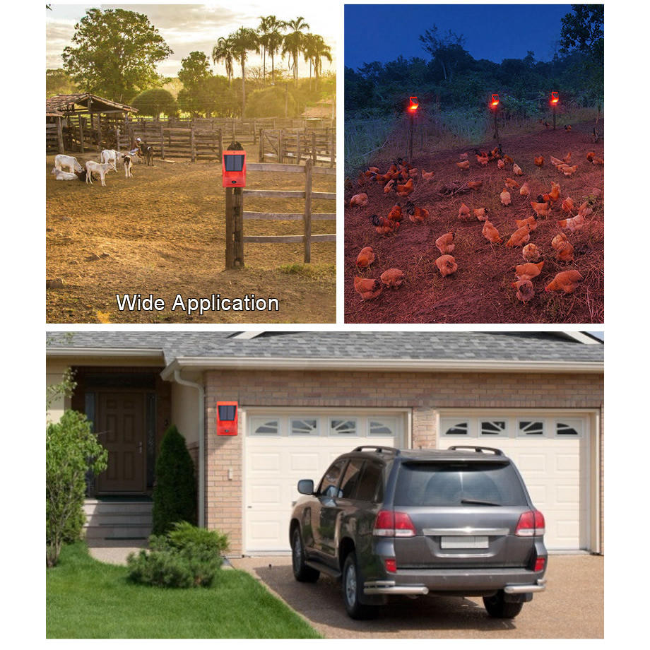 Solar Powered Infrared Motion  - Home Security Yard Sensors 리뷰 및 가격